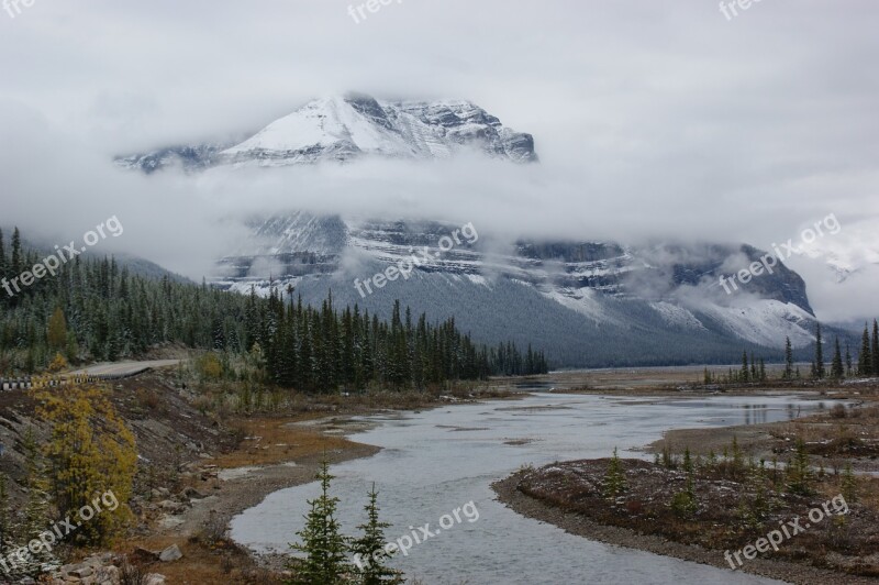 Canada Nature River Banff Tourism