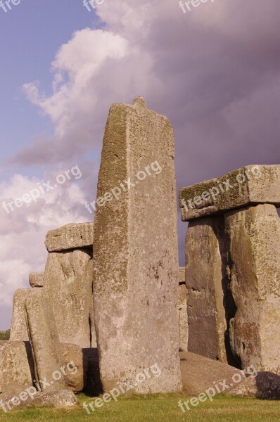 Stonehenge England Monument Ancient Stone