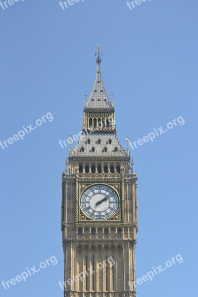 London Big Ben Architecture Westminster Parliament