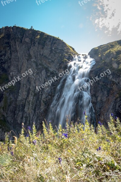 Switzerland Adelboden Alpine Mountains Green