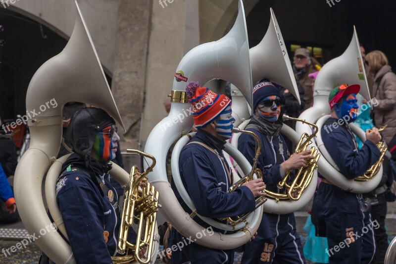 Music Guggen Carnival Parade Carnival Mask