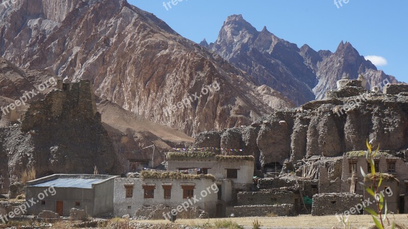 Ladakh Markha Valley Himalaya Hiking Mountain