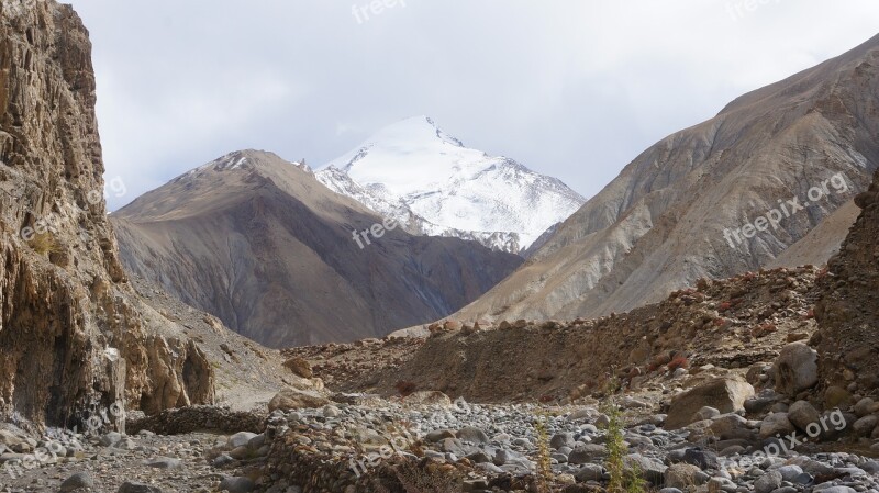 Ladakh Markha Valley Himalaya Hiking Mountain