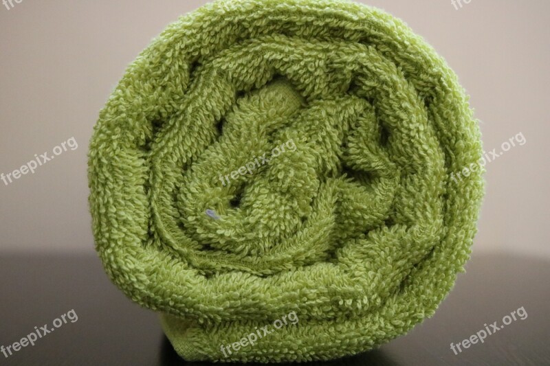 Bath Towel 450 Gsm Color Green Free Photos