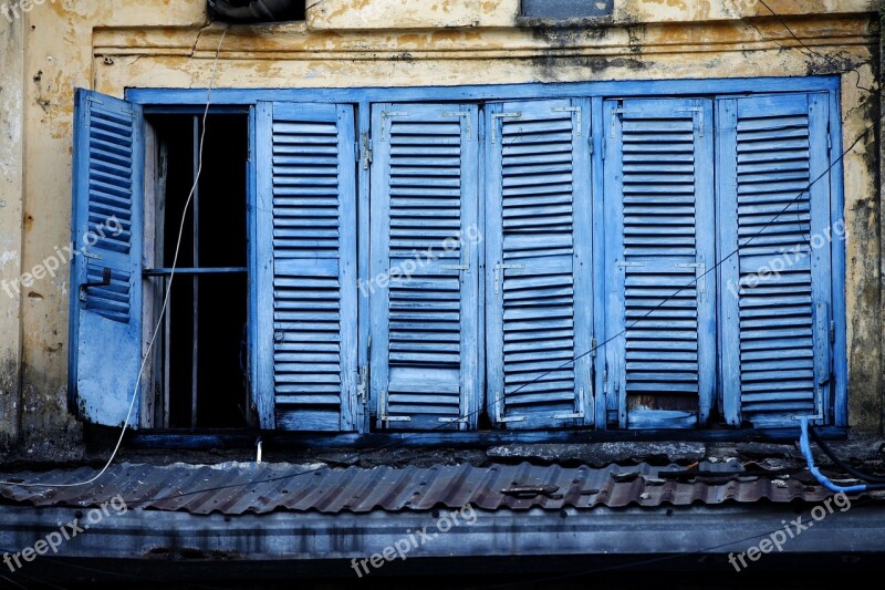 Danang The Ancient Town Window Old Nice