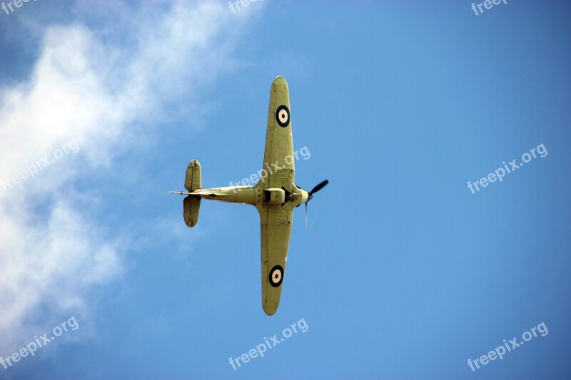 Spitfire Plane Ww2 Aircraft Airplane