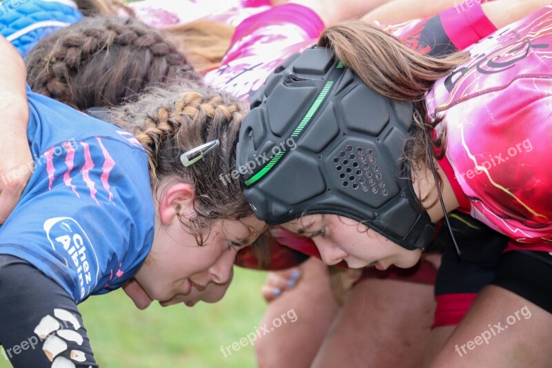 Melee Rugby Female Introduction Free Photos