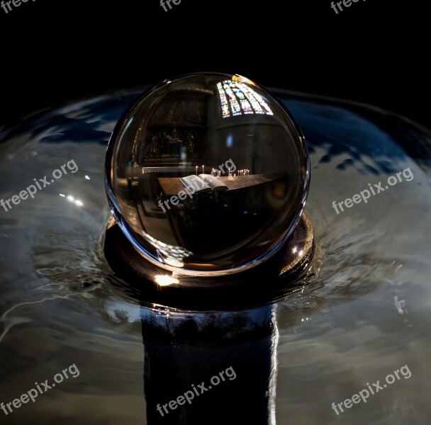 Ball Composing Mood Water Fountain