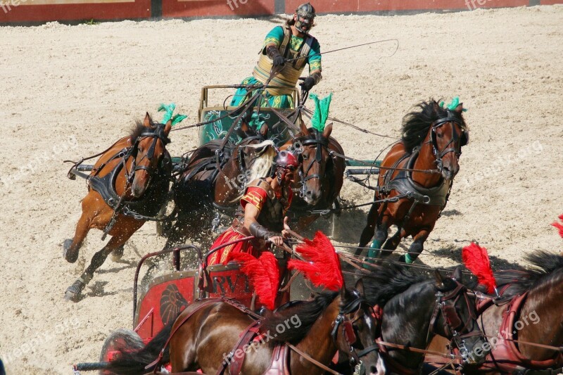 Roman Chariot Race Rome Colloseum Gladiator