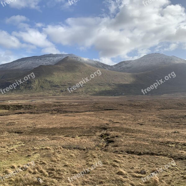 Scotland Highlands Mountains Landscape Free Photos