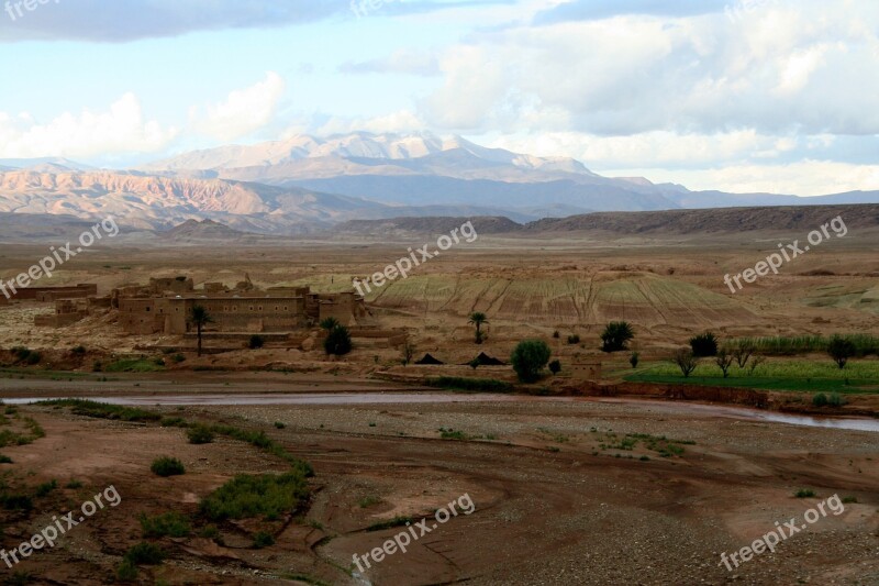 Morocco Atlas Mountains Landscape Nature