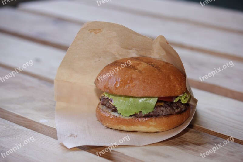 Food Vacation Hamburger Snack U