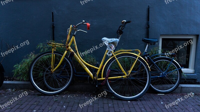 Bicycle Amsterdam Netherlands Bike Holland