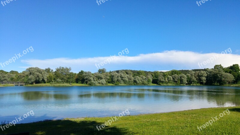 Lake Forest Water Landscape Nature