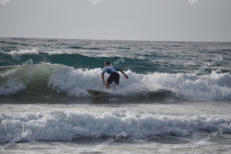 Surf Water Sport Sea Wave