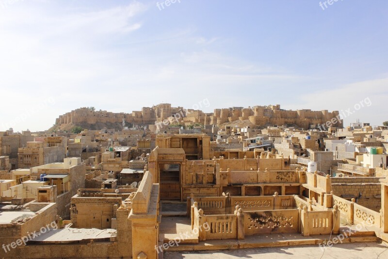 Forts Places Jaisalmer Fort Architecture