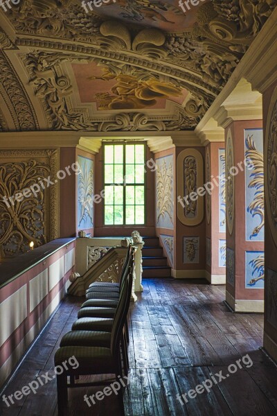 Church Balcony Chairs Eisenberg Castle