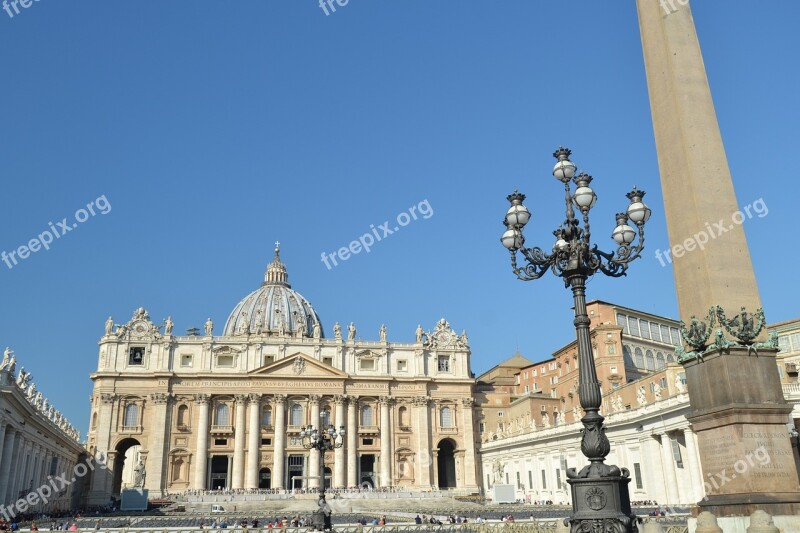 Vatican St Peter's Square Rome Italy Church