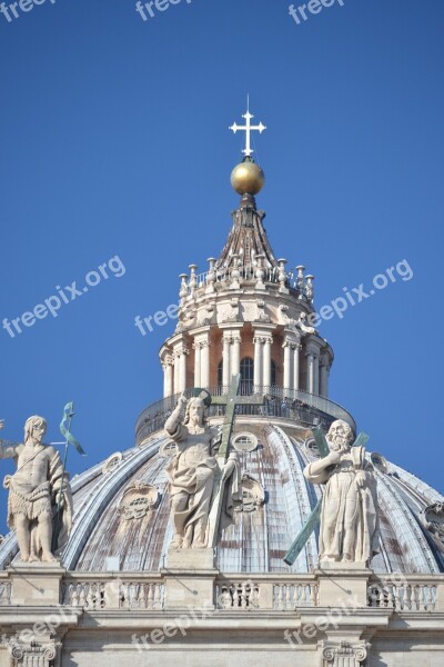 Vatican St Peter's Square Rome Italy Church