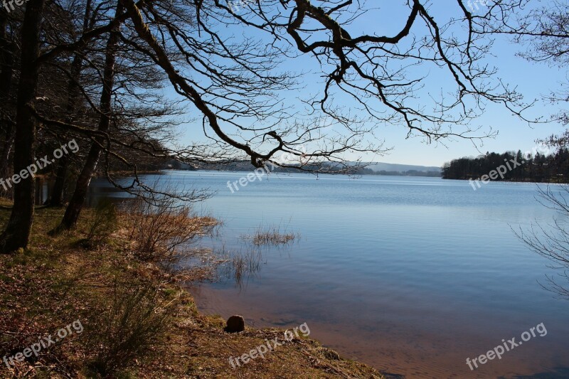 Lake Nature France Landscape Color