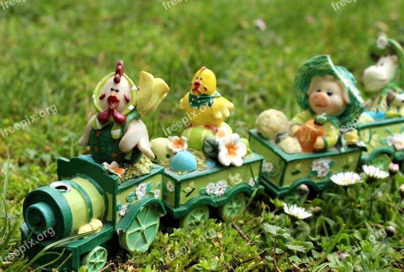 Easter Decoration Easter Holidays Figurines Happy