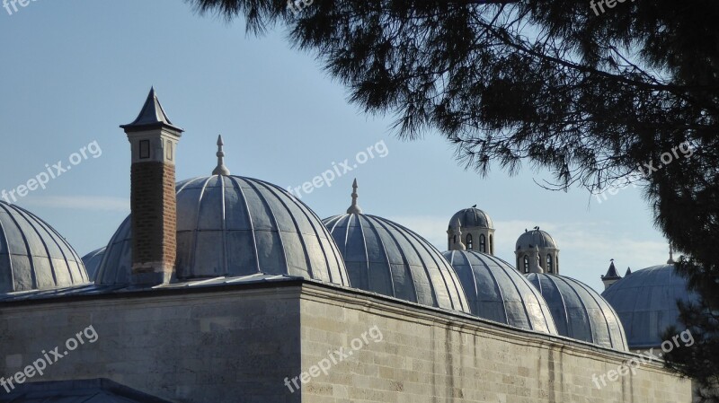 Dome Mosque Turkey Architecture Religion