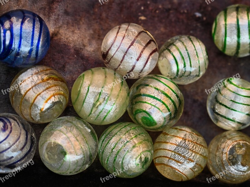 Marbles Glaskugeln Balls Round Glass Marbles