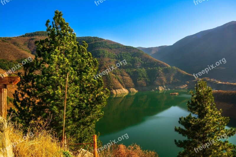 Bulgaria Lake Nature Water Landscape