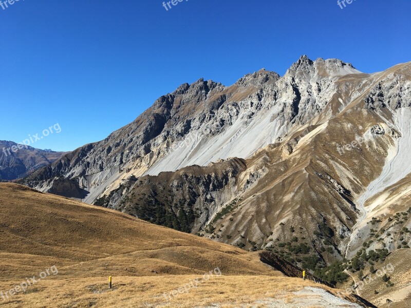 Mountains Switzerland Landscape Alpine Nature