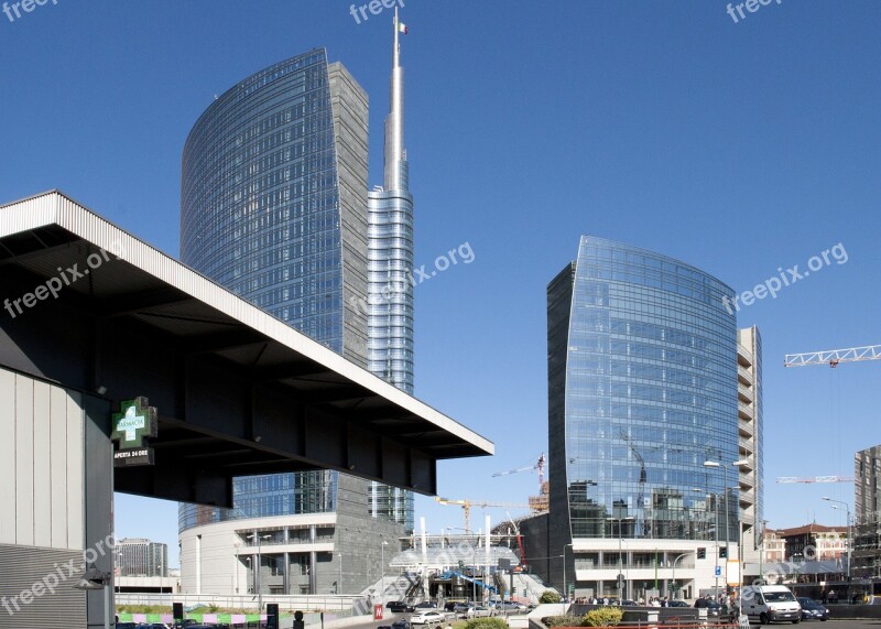 Milano City Garibaldi Station Italy Milan