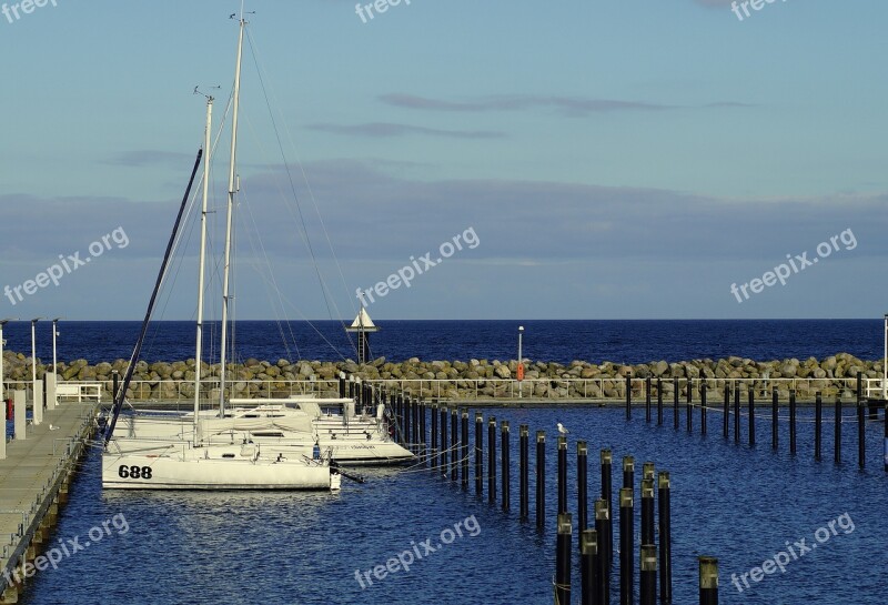 Sailing Boats Port Yachts Kiel Schilksee