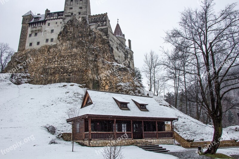 Bran Castle Dracula Transylvania Romania Citadel