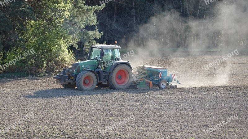 Tractor Seeds Farmer Cereals Agricultural