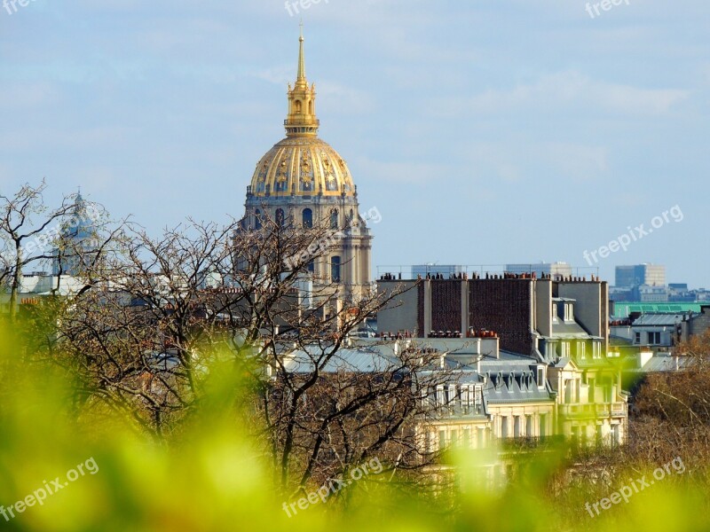 Esplanade Des Invalides Museum Of The Army Paris France Europe