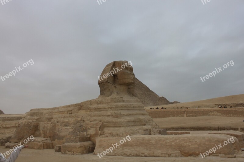 Sphinx Egypt Cairo Desert Reporter