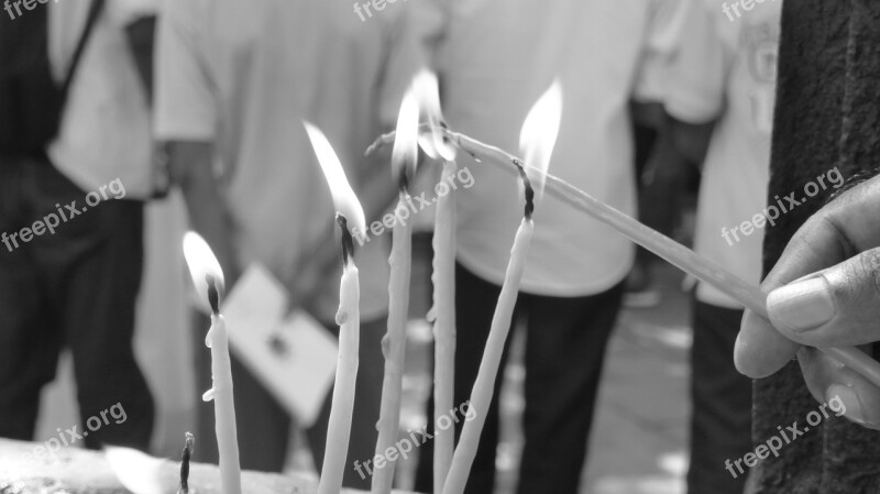 Candles India Sri Lanka Light Flame