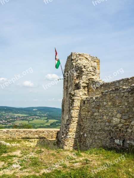 Castle Ruin Burgruine Middle Ages Fortress