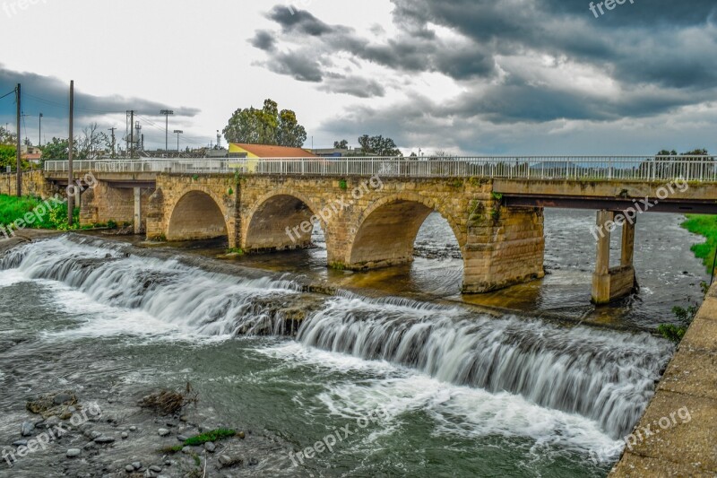 Bridge River Architecture Water Sky