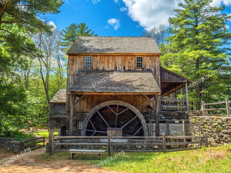 Mill History Architecture Old Building