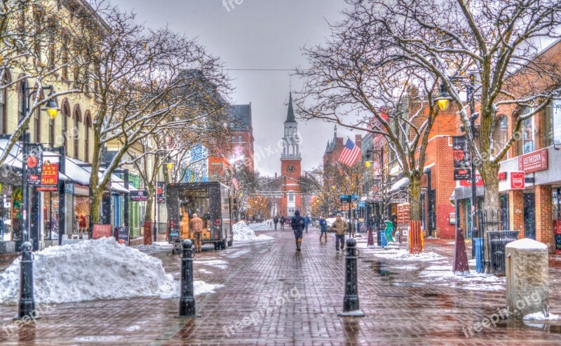 Church Street Burlington Vermont Architecture Church