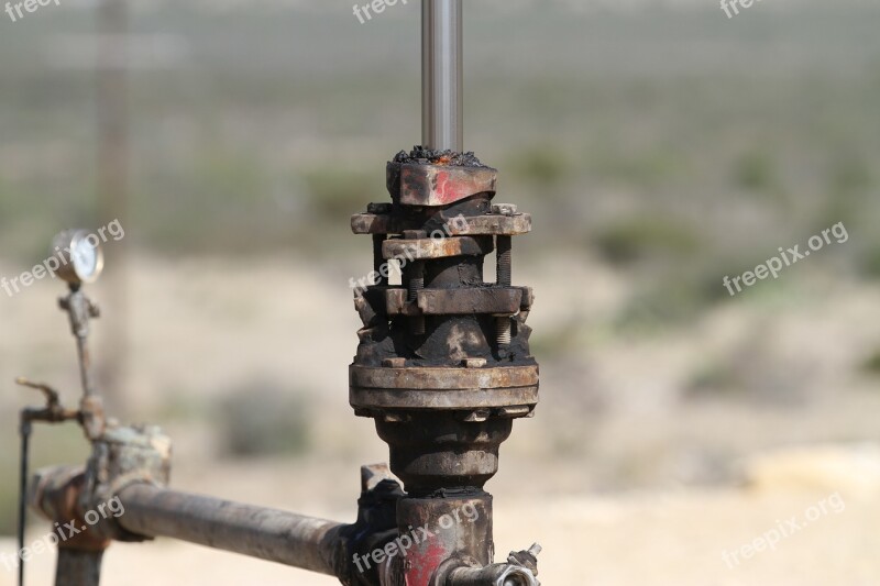 Oil And Gas Oil Pump Oilfield Energy