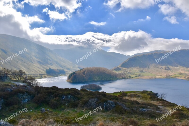 Haweswater Reservoir Lake District England Countryside Free Photos