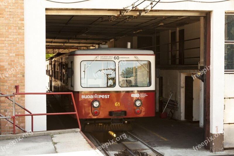 Tram Station Budapest Vintage Railway