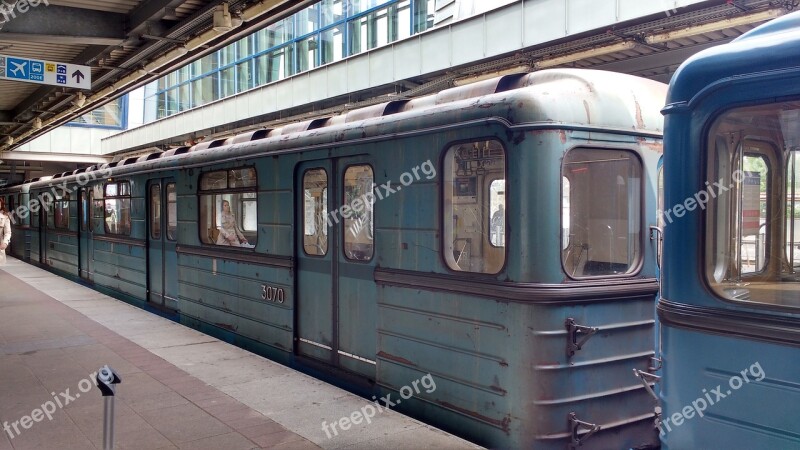 Budapest Metro Old Dilapidated Shabby