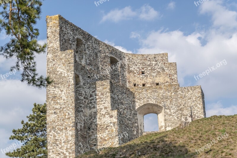 Building Castle History Ruins Monument