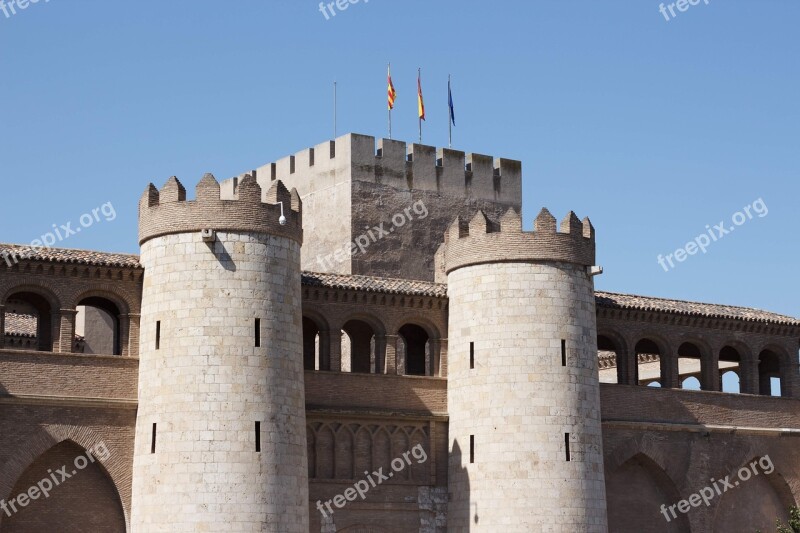 Castle Catalonia Fortress Architecture Free Photos