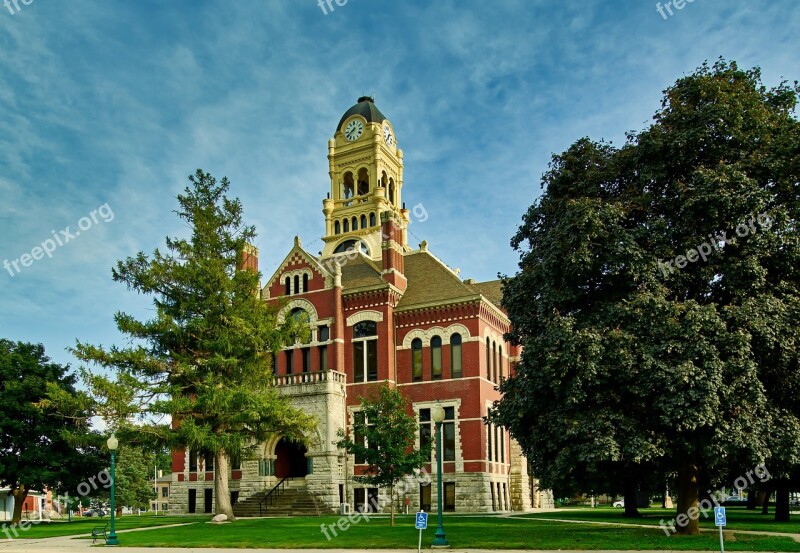 Iowa Courthouse Building Architecture Law