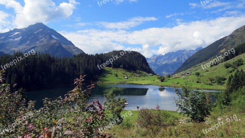 Nature Landscape Mountains Alpine Switzerland