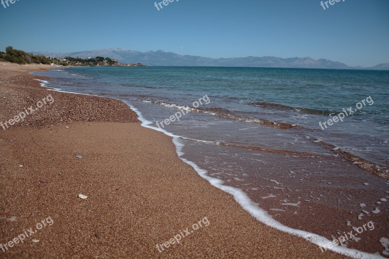 Greece Sea The Coast Beach Free Photos