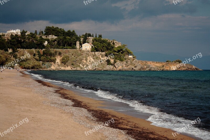 Greece Beach Sea The Coast Free Photos